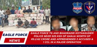 భద్రాద్రిలో ఖాకీల మెరుపు దాడి! భారీ డ్రగ్స్ రాకెట్ గుట్టురట్టు