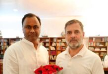 రాహుల్ గాంధీతో కోమటిరెడ్డి రాజగోపాల్ రెడ్డి కీలక భేటీ