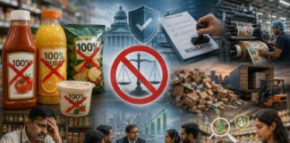 ఫుడ్ లేబుల్స్పై కొరడా… వంద శాతం ప్యూర్ ప్రకటనలపై నిషేధం