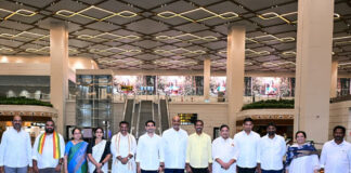 మంత్రి లోకేష్ భోగాపురం ఎయిర్ పోర్టు ప్రారంభోత్సవ ఏర్పాట్ల పరిశీలన