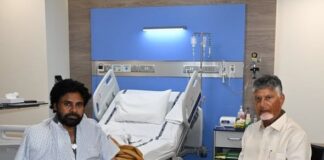 పవన్కు చంద్రబాబు పరామర్శ ఆరోగ్యంపై ప్రత్యేక ఆరా వేగంగా కోలుకుంటున్నారని వెల్లడి ముంబయి ఆస్పత్రికి వచ్చిన సీఎం