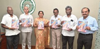 నవమల్లెతీగ 100వ సంచికను ఆవిష్కరించిన మంత్రి సవిత