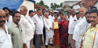 ఇంటింటికీ కూటమి ప్రజలతో ఎమ్మెల్యే నెహ్రూ మమేకం