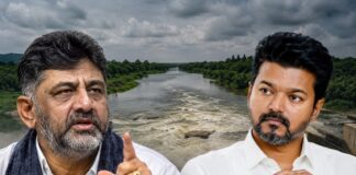 కావేరి ఉద్రిక్తతలు విజయ్ ఇప్పుడొద్దు పరిస్థితులు బాలేవ్ విజయ్ని వారించిన డీకే