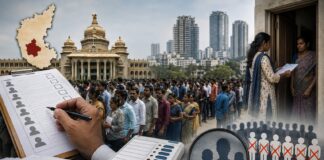 బెంగళూరులో సగం ఓట్లు గల్లంతు