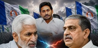 వైసీపీలో జగన్ నంబర్ 2గా, సజ్జల నంబర్ 1గా చలామణి… విజయసాయి రెడ్డి బహిరంగ లేఖ