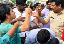 రంగా విగ్రహం తొలగింపుపై ఆగ్రహం