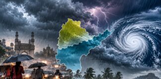 తెలుగు రాష్ట్రాలకు హెచ్చరిక బంగాళాఖాతంలో ఆవర్తనం