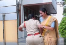 రజినిని తోసివేసిన ఎస్ఐ చిలకలూరిపేటలో కలకలం!