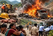 జిలెటిన్ పేలుడు ఏడుగురి దుర్మరణం